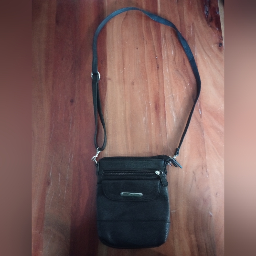 Stone Mountain USA Black Crossbody
